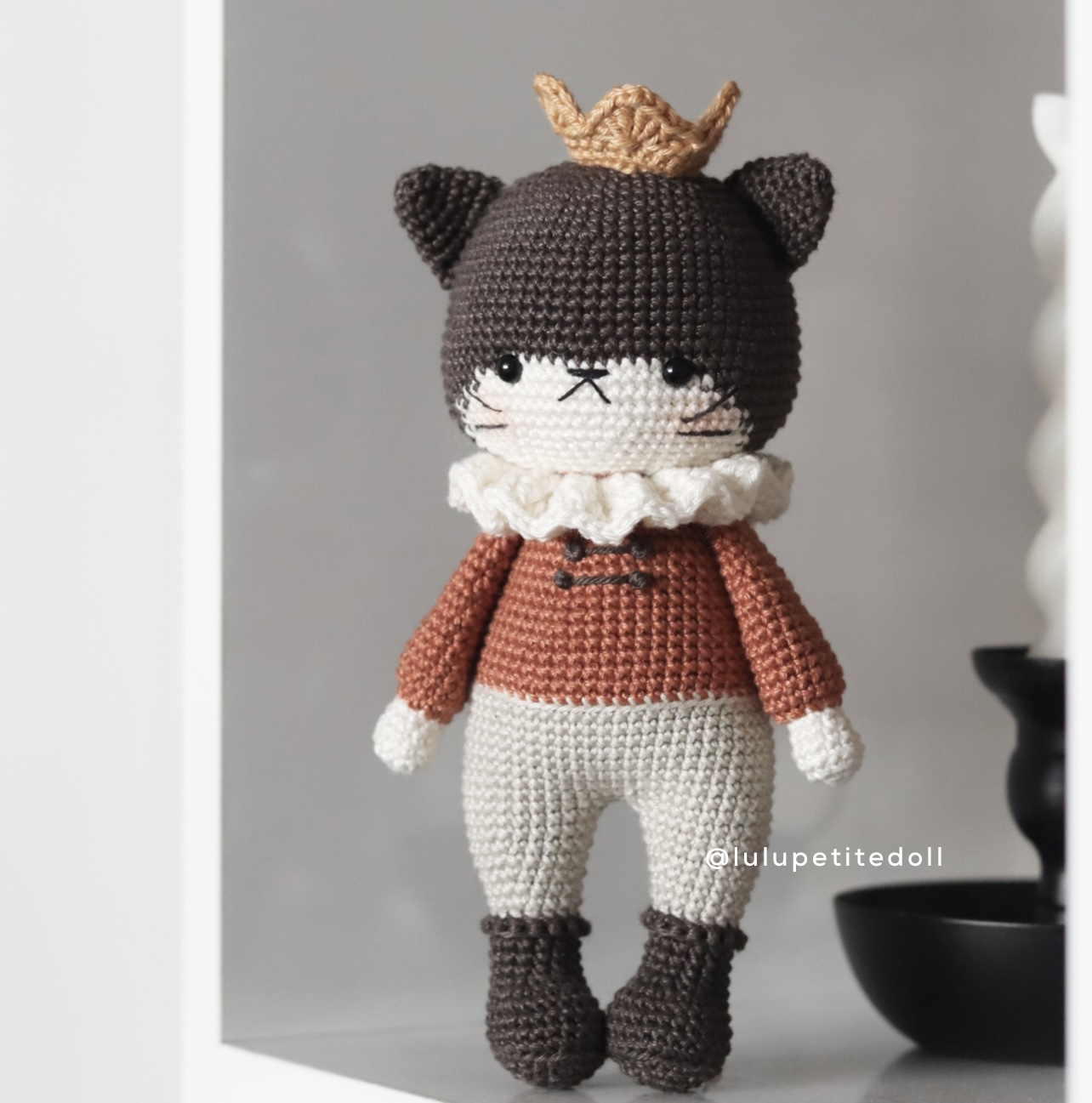 Cat Crochet Kit Amigurumi Cat Pattern Crochet Cat 