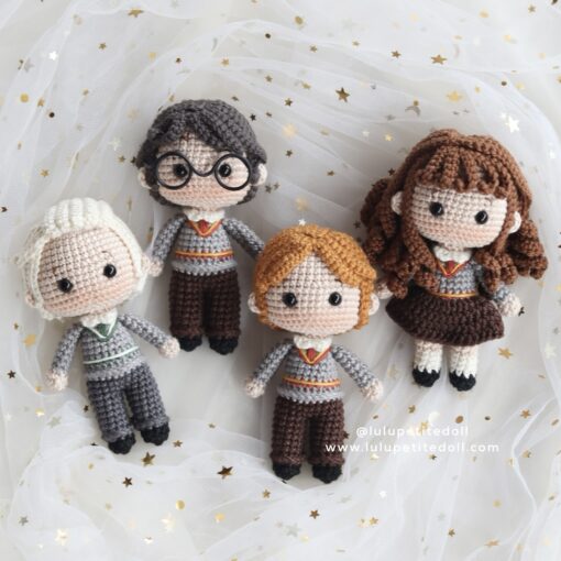 The Famous Wizards Miniature Crochet Patterns